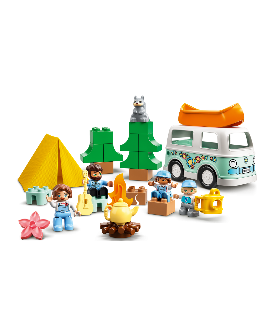 Lego duplo town οικογενειακή περιπέτεια με τροχόσπιτο  10946 - Lego, LEGO DUPLO