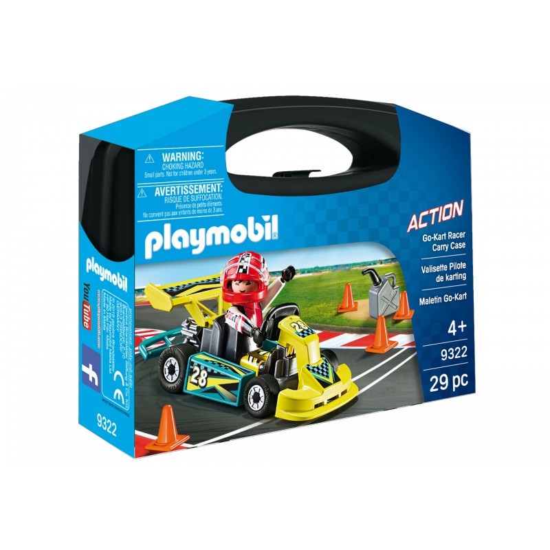 Playmobil bαλιτσάκι go-kart 9322