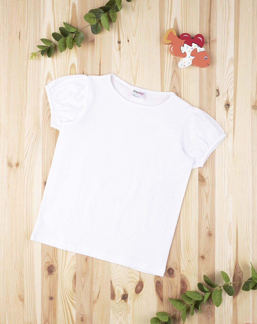παιδικό t-shirt λευκό για κορίτσι - Prénatal