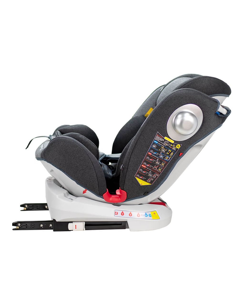 Bebe stars κάθισμα αυτοκινήτου macan isofix 360° grey - Bebe Stars