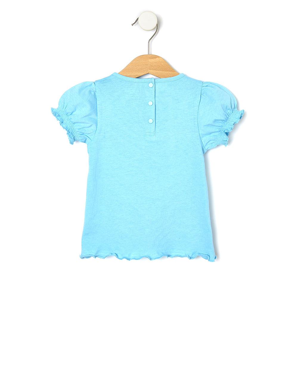 T-shirt jersey γαλάζιο για κορίτσι - Prénatal