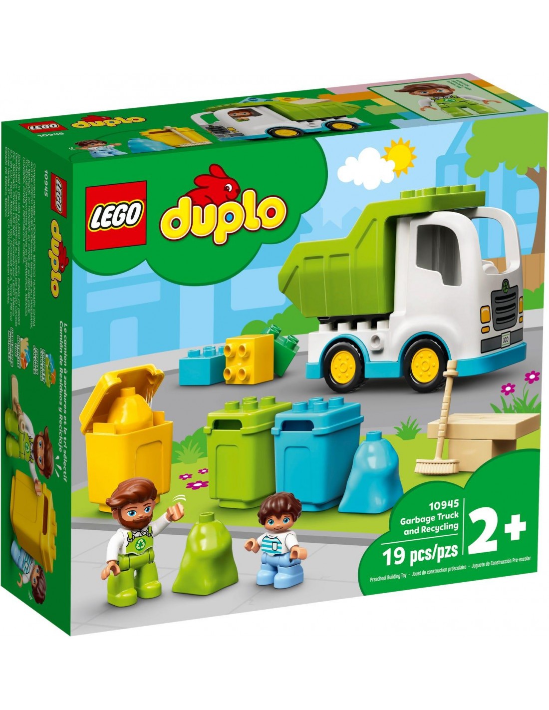 Lego duplo town απορριμματοφόρο και ανακύκλωση  10945 - Lego, LEGO DUPLO