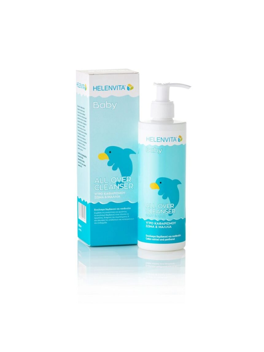 Helenvita σαμπουάν και αφρόλουτρο baby all over cleanser 300 ml - Helenvita