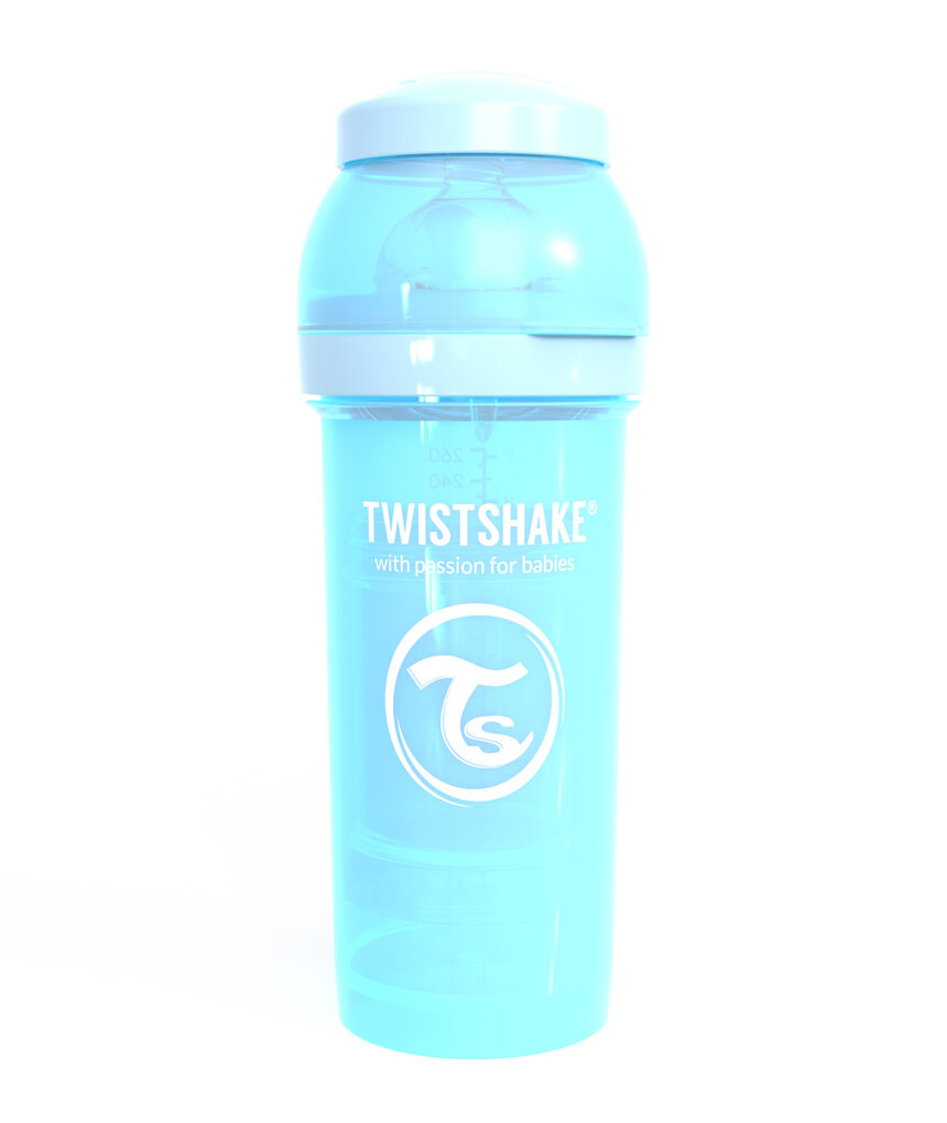 Twistshake μπιμπερό κατά των κολικών 260ml pastel blue - Twistshake