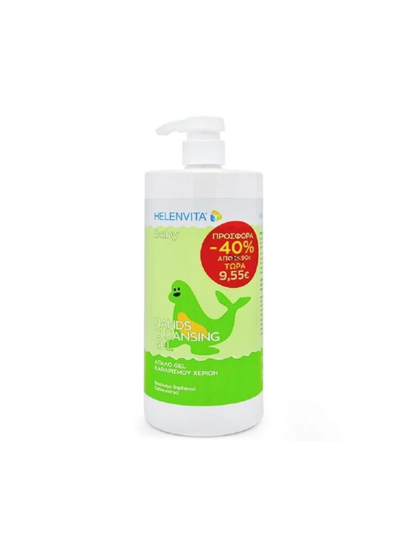 Helenvita baby hands cleansing gel 1000ml (promo -40%) - Helenvita
