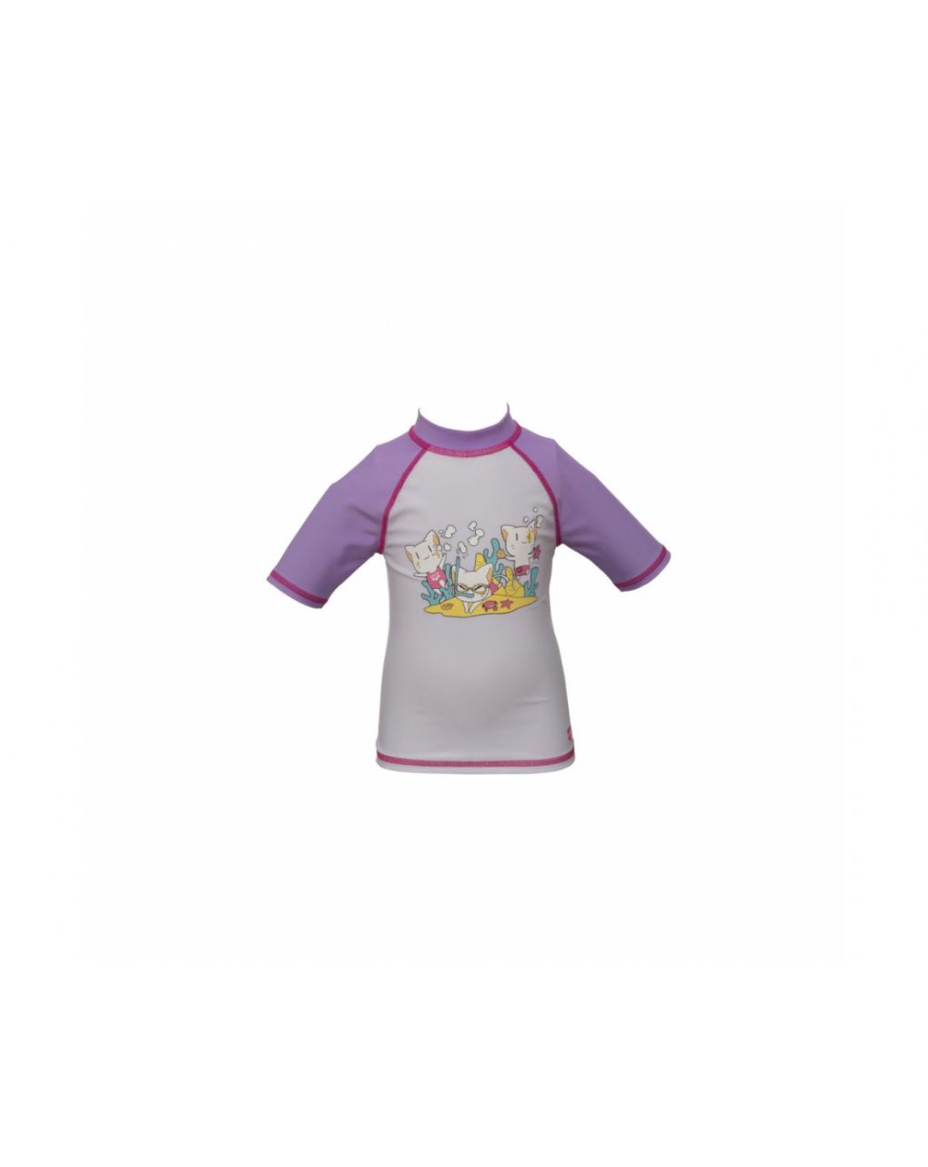 Arena παιδικό μαγιό μπλούζα με προστασία uv για κορίτσι 686580 - Arena