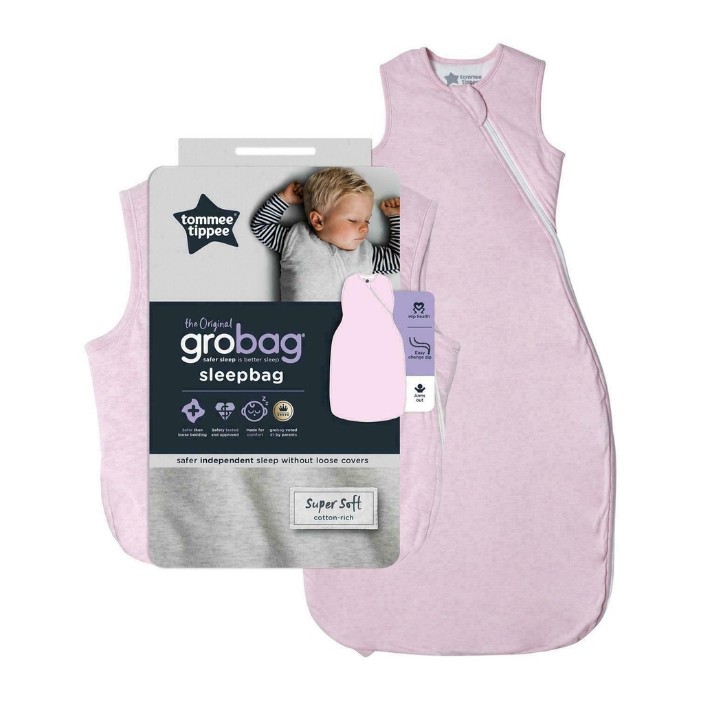 Tommee tippee grobag υπνόσακος φθινοπωρινός 1 tog 18-36 μηνών pink marl - Prénatal