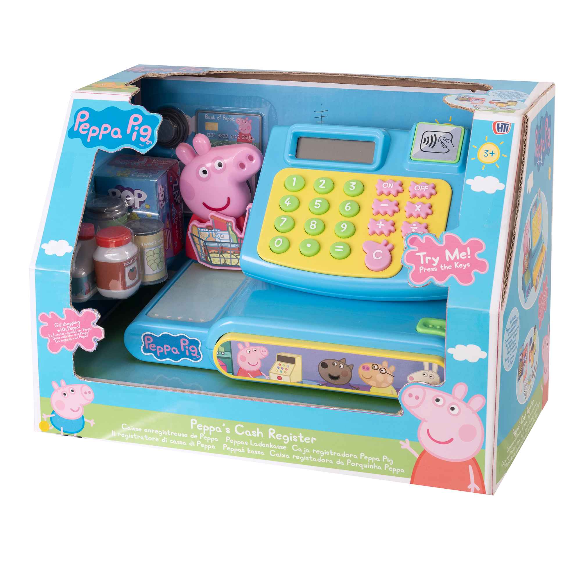 Peppa pig ταμειακή μηχανή με αξεσουάρ hdg1684277 - Peppa Pig