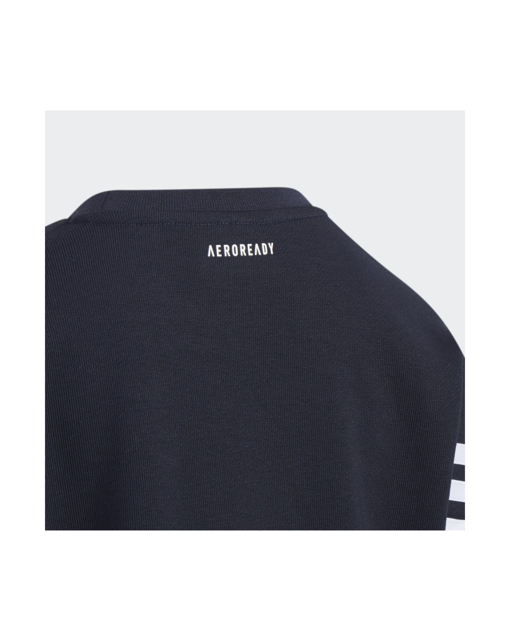 Adidas μπλούζα φούτερ graphic crewneck aeroready μπλε για αγόρι h40249 - Adidas