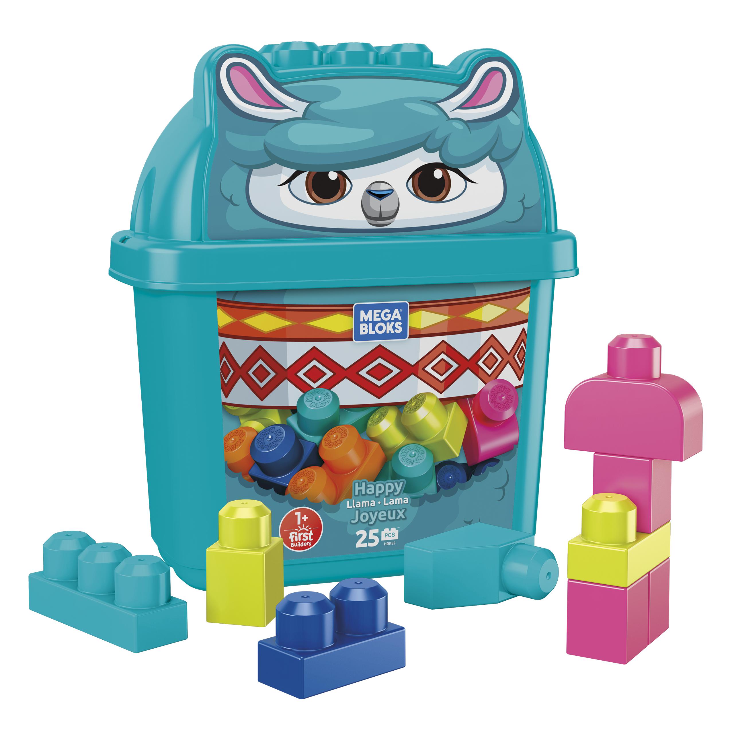 Mega bloks - κουβαδάκι με τουβλάκια - λάμα hdk82 - Fisher-Price, Mega bloks