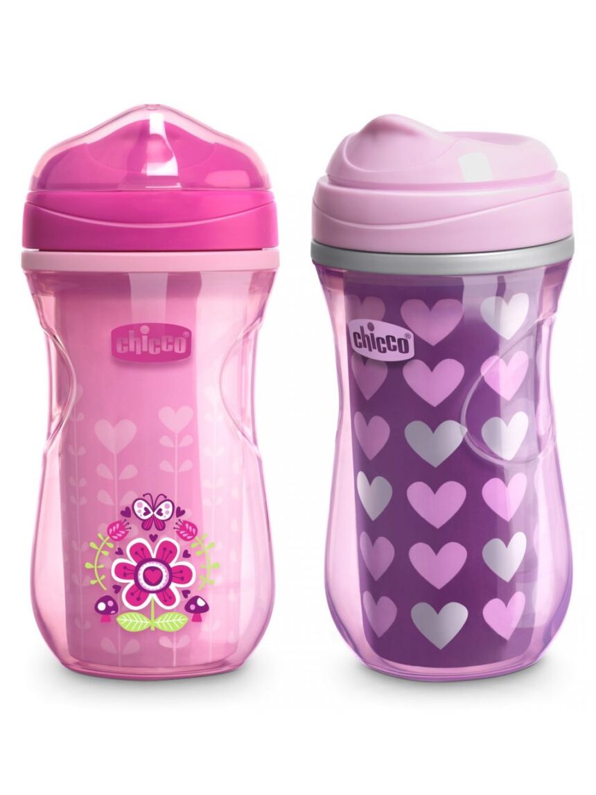 Chicco κύπελλο active cup 14m+ ροζ - Chicco