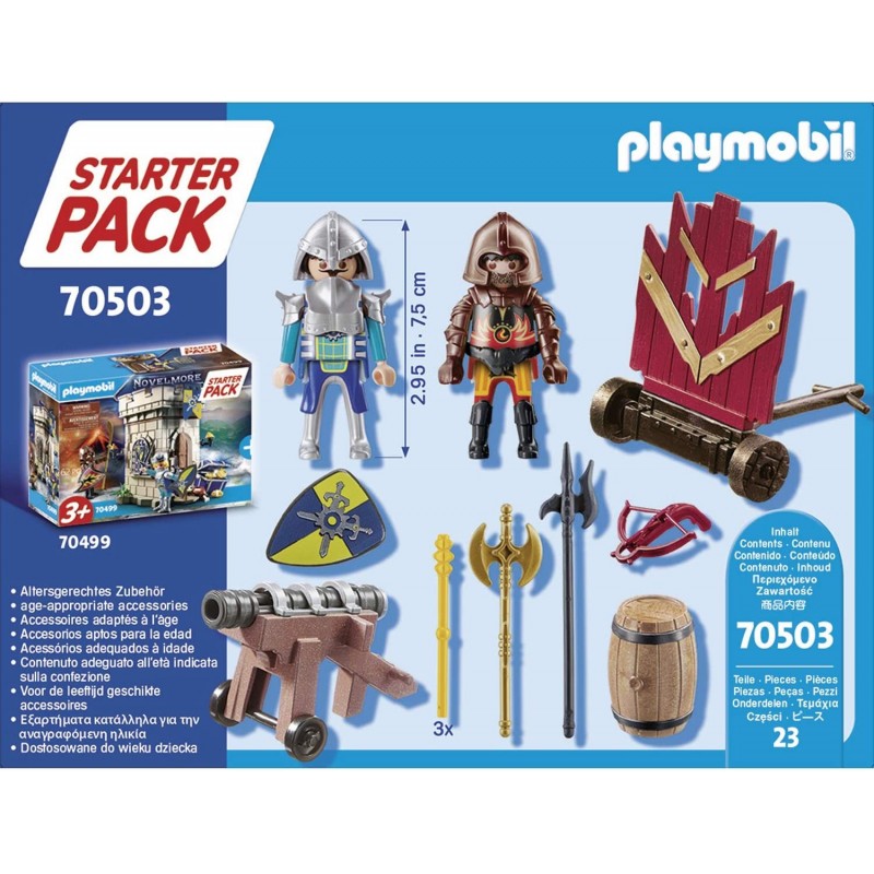 Playmobil novelmore  starter pack μονομαχία του novelmore 70503 - Playmobil, Playmobil Novelmore