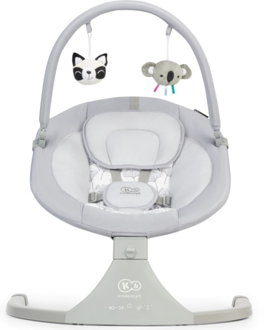 Kinderkraft relax μωρού κούνια luli grey - Kinderkraft