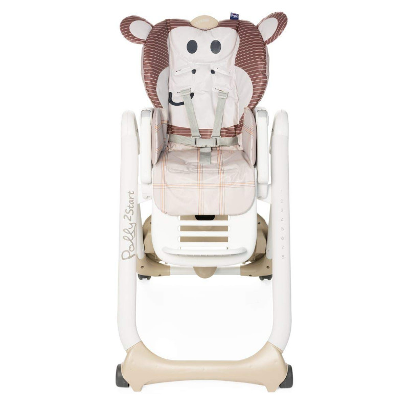 Chicco κάθισμα φαγητού polly 2 start monkey - Chicco