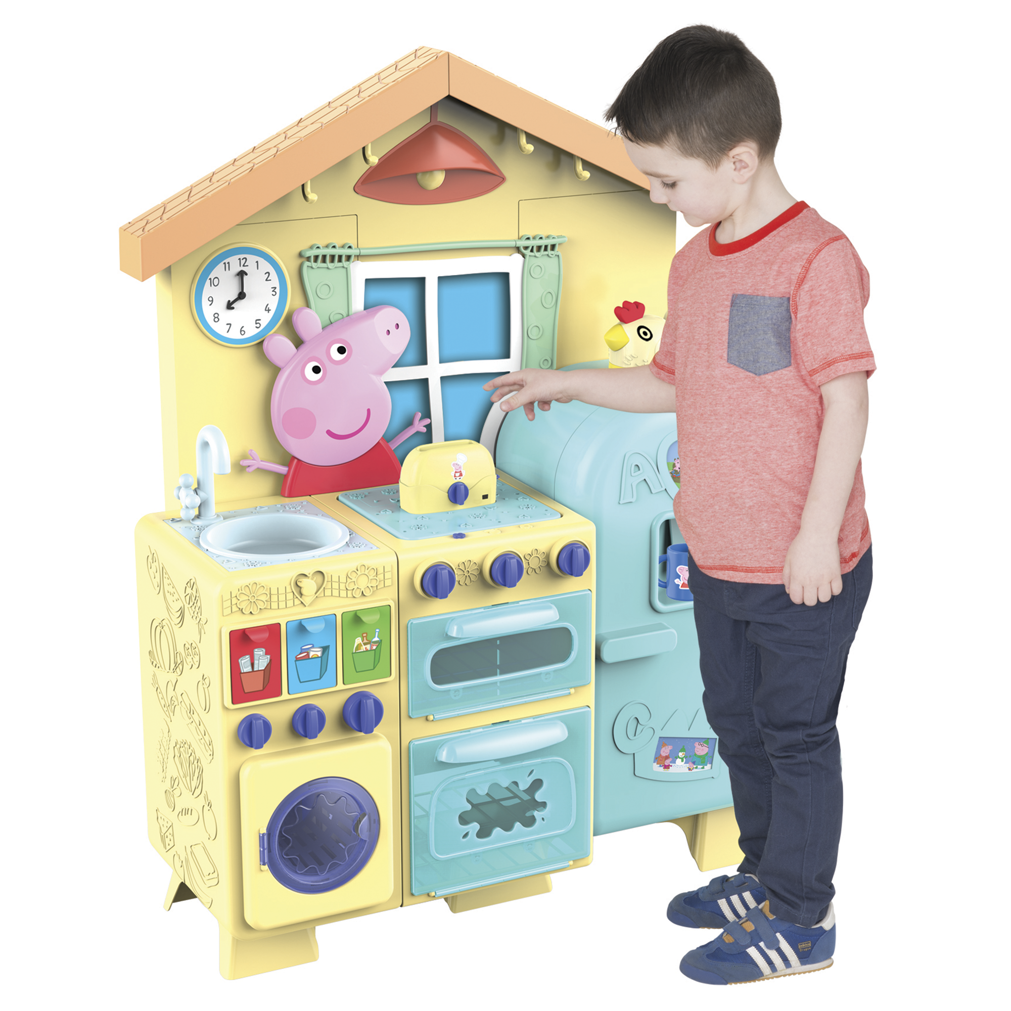 Peppa pig κουζίνα με πολλά αξεσουάρ και ήχους hdg1680948 - Peppa Pig