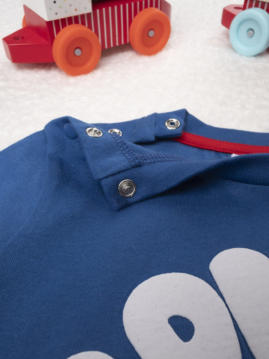 βρεφική πιτζάμα με τον spiderman μπλε για αγόρι - Prénatal