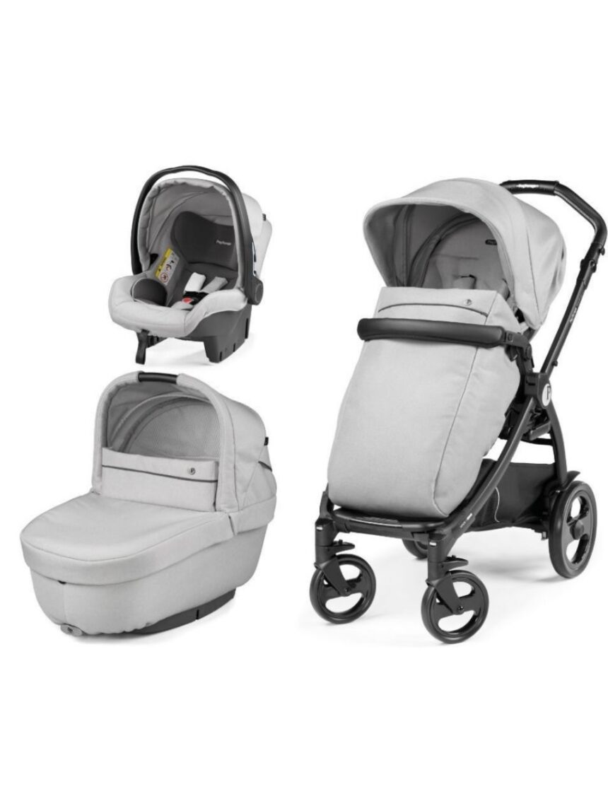 Inglesina Aptica Quattro Neptune Grayish Transport System with Cab car seat  - Baby Click