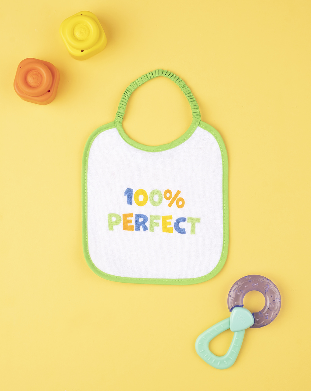 βρεφική σαλιάρα βαμβακερή πετσετέ 100% perfect για αγόρι one size - Prénatal