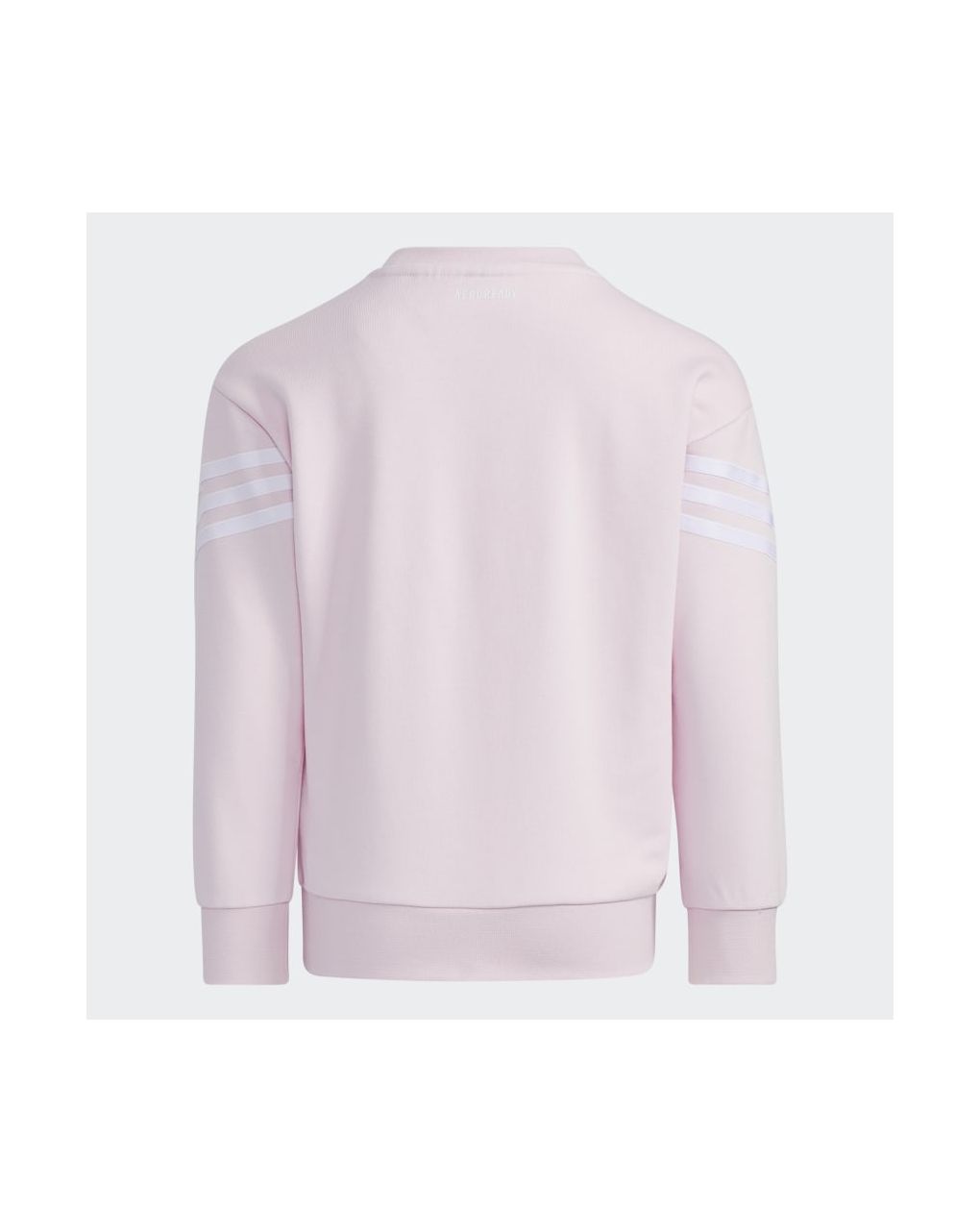 Adidas μπλούζα φούτερ graphic crewneck aeroready ροζ για κορίτσι h40250 - Adidas