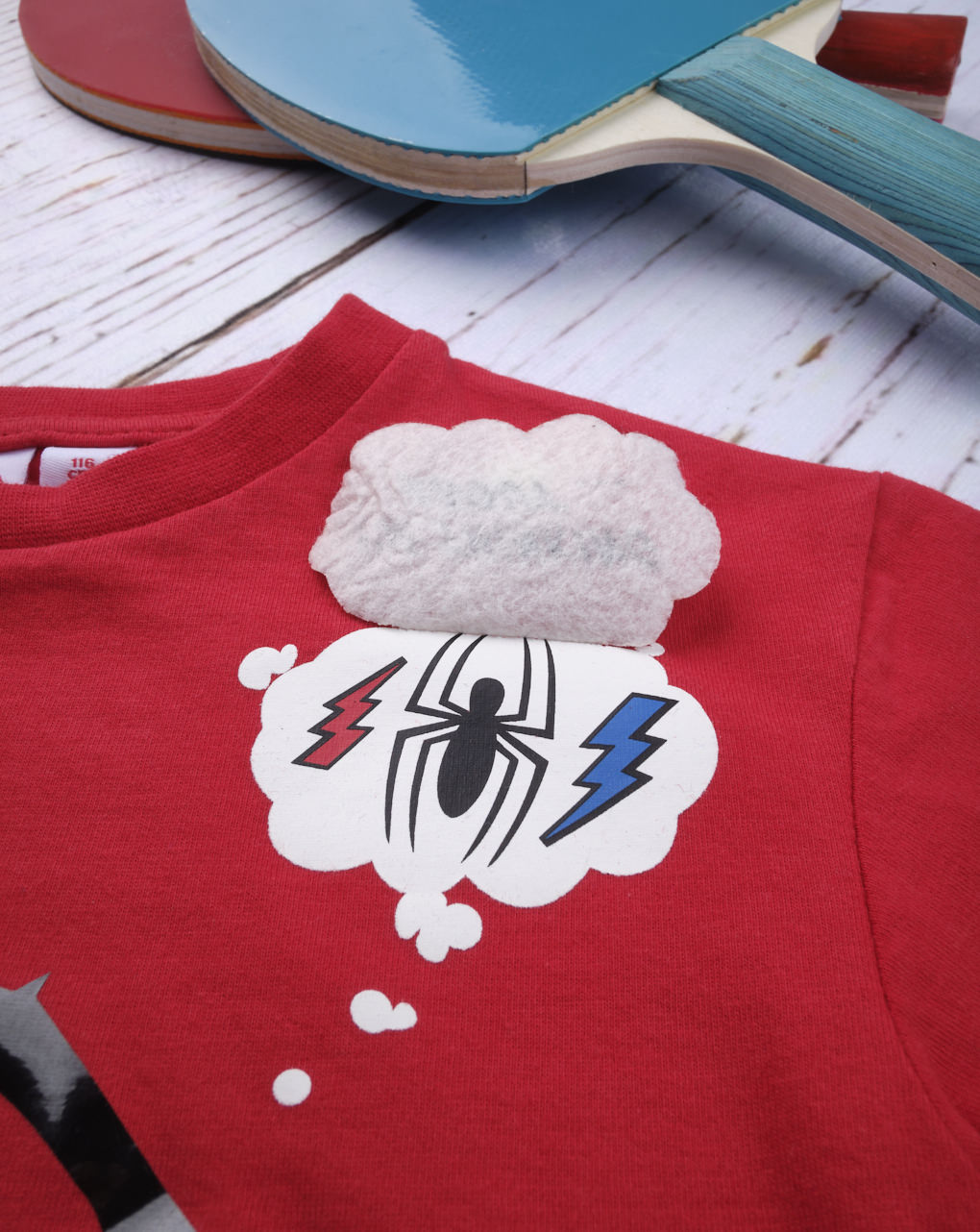 T-shirt κόκκινο με στάμπα spiderman για αγόρι - Prénatal