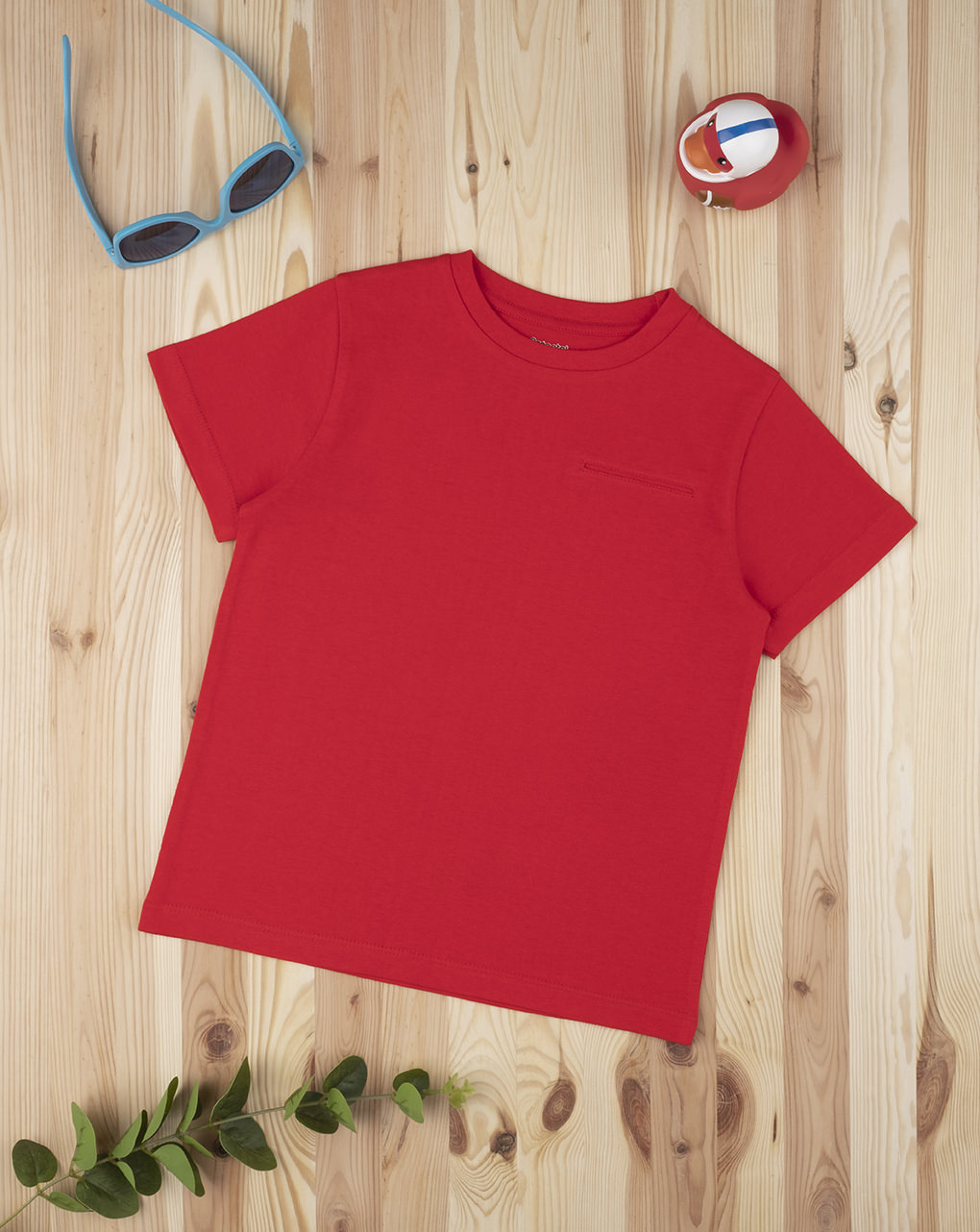 παιδικό t-shirt κόκκινο για αγόρι - Prénatal
