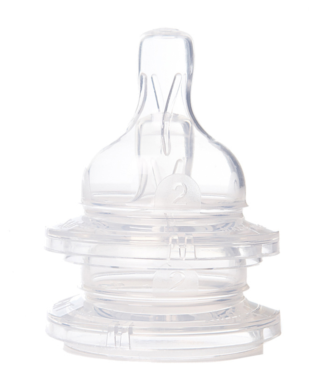 Avent θηλή σιλικόνης airflex 2 οπές 1m+ 2τμχ - Philips Avent