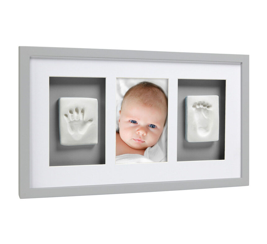Pearhead babyprints deluxe wall frame γκρι - Pearhead