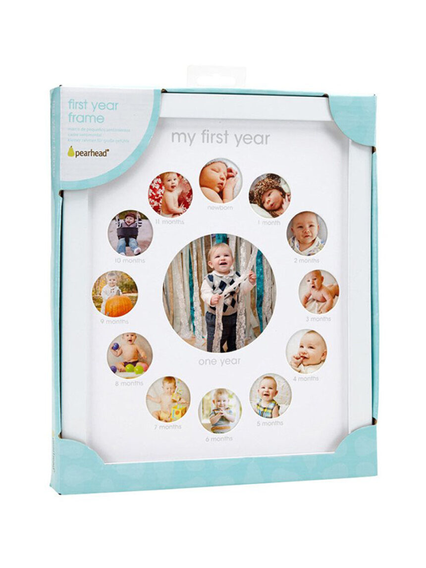 Pearhead first year baby keepsake photo frame - Pearhead