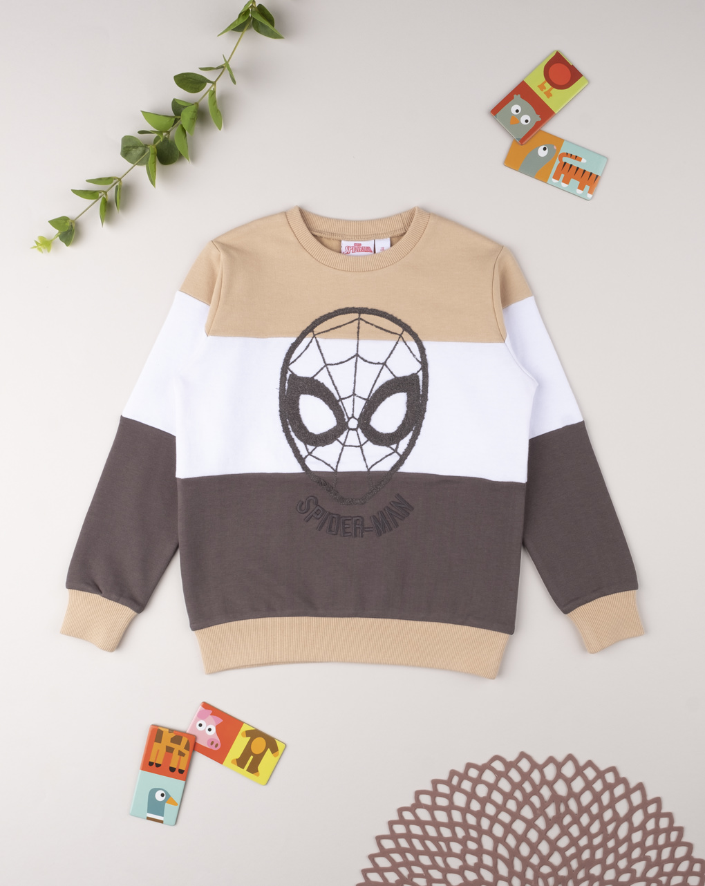 παιδική μπλούζα φούτερ με τον spiderman για αγόρι - Prénatal