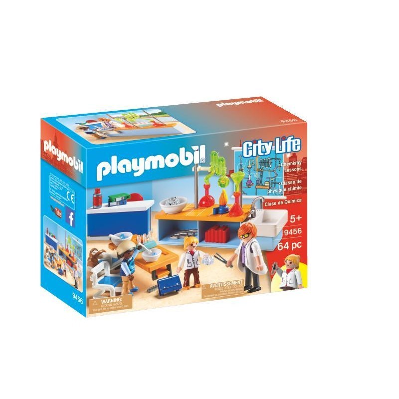 Playmobil city life τάξη χημείας 9456 - Playmobil, Playmobil City Life