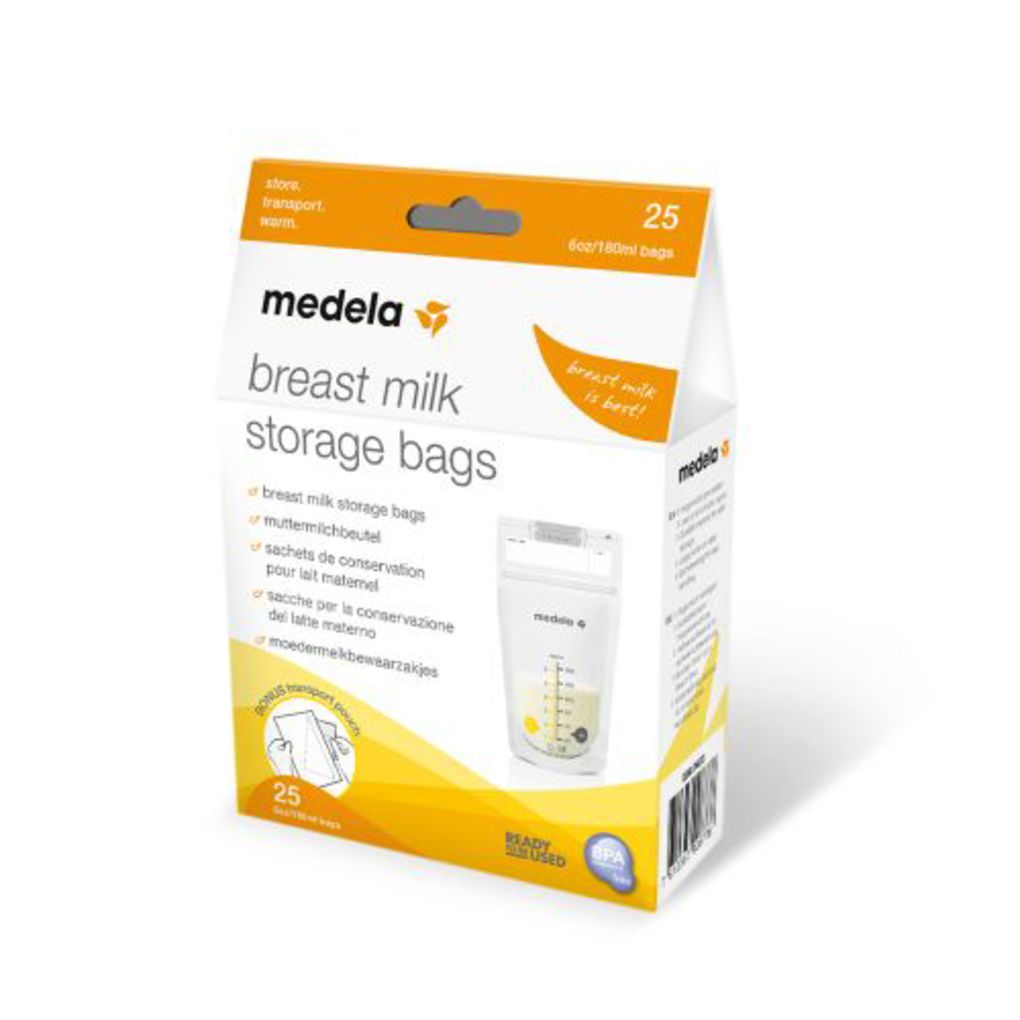 Medela breast milk storage bags σακουλάκια φύλαξης μητρικού γάλακτος, 25 τεμ. - Medela