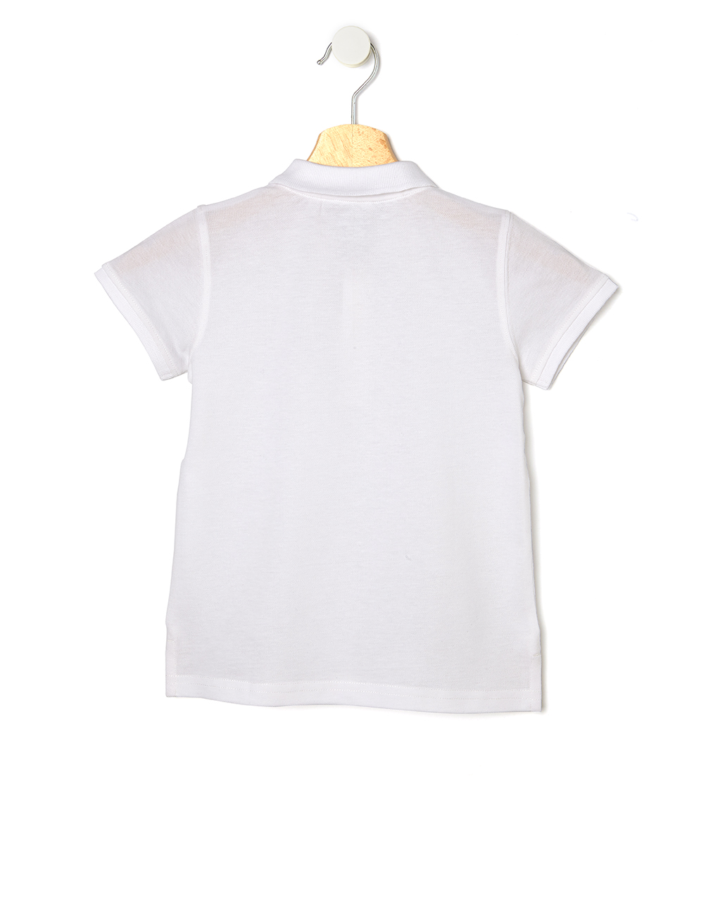 Mπλούζα πόλο πικέ λευκή μεγ.8-9/9-10 ετών για αγόρι - Prénatal