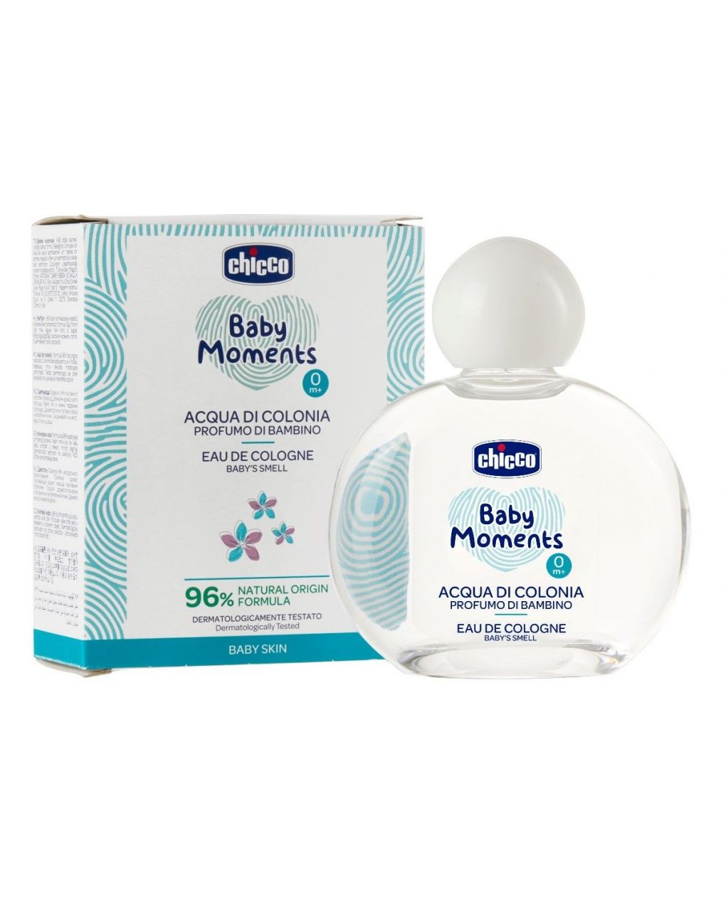 Chicco κολώνια baby smell new baby moments 100 μl