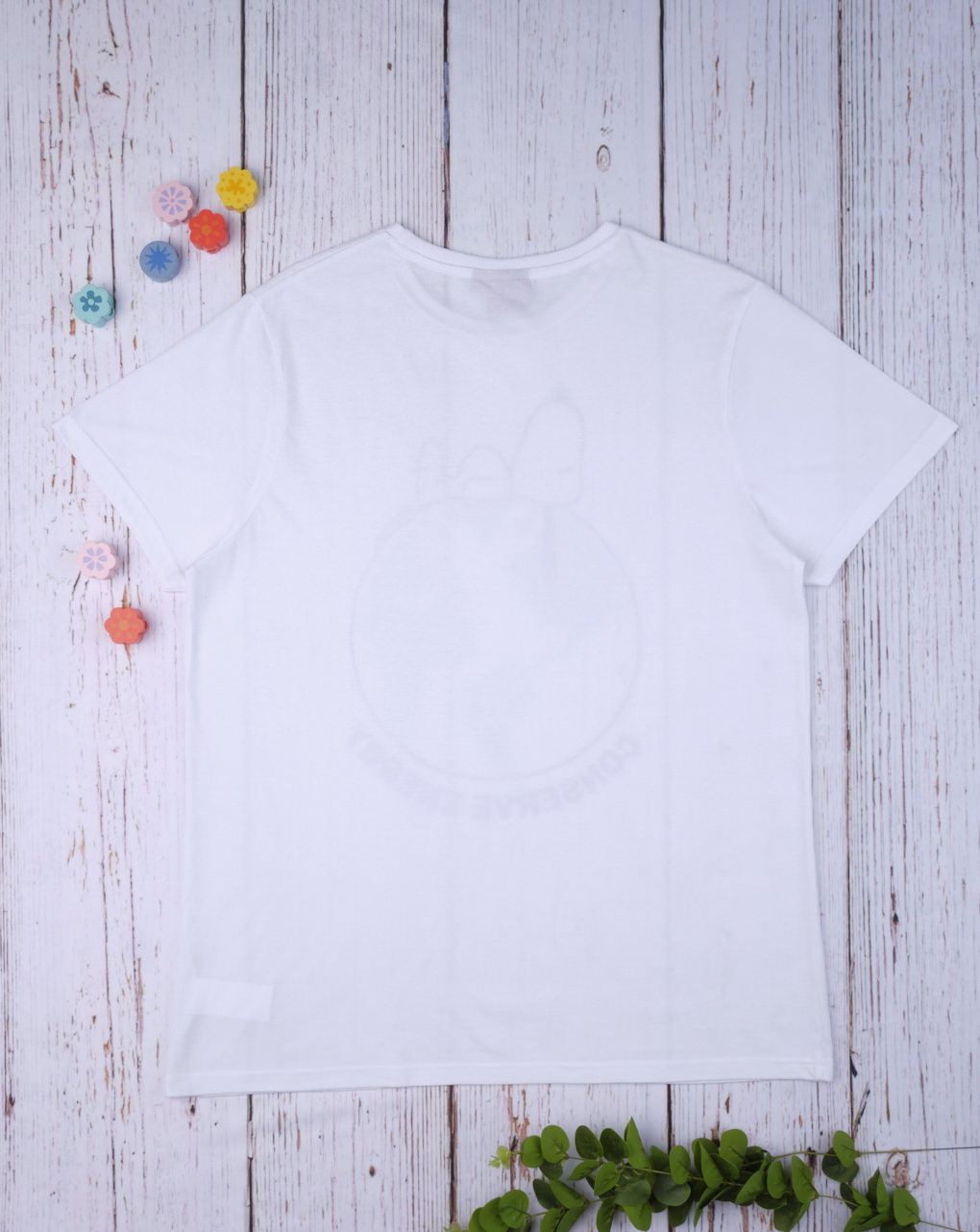 T-shirt λευκό snoopy για τον μπαμπά - Prénatal