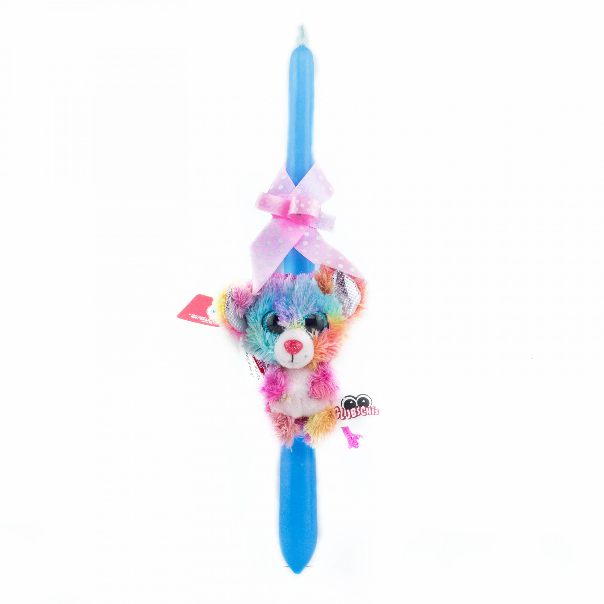 Nici λαμπάδα με μπρελόκ λούτρινο  mouse candypop  805-45547 - nici