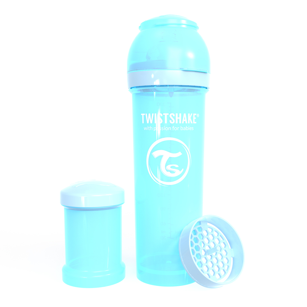 Twistshake μπιμπερό κατά των κολικών 330ml pastel blue - Twistshake