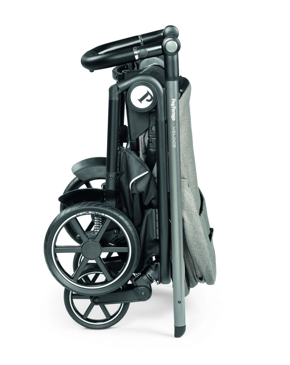 Peg perego πολυκαρότσι veloce lounge modular 3 in 1 city grey - Peg-Pérego