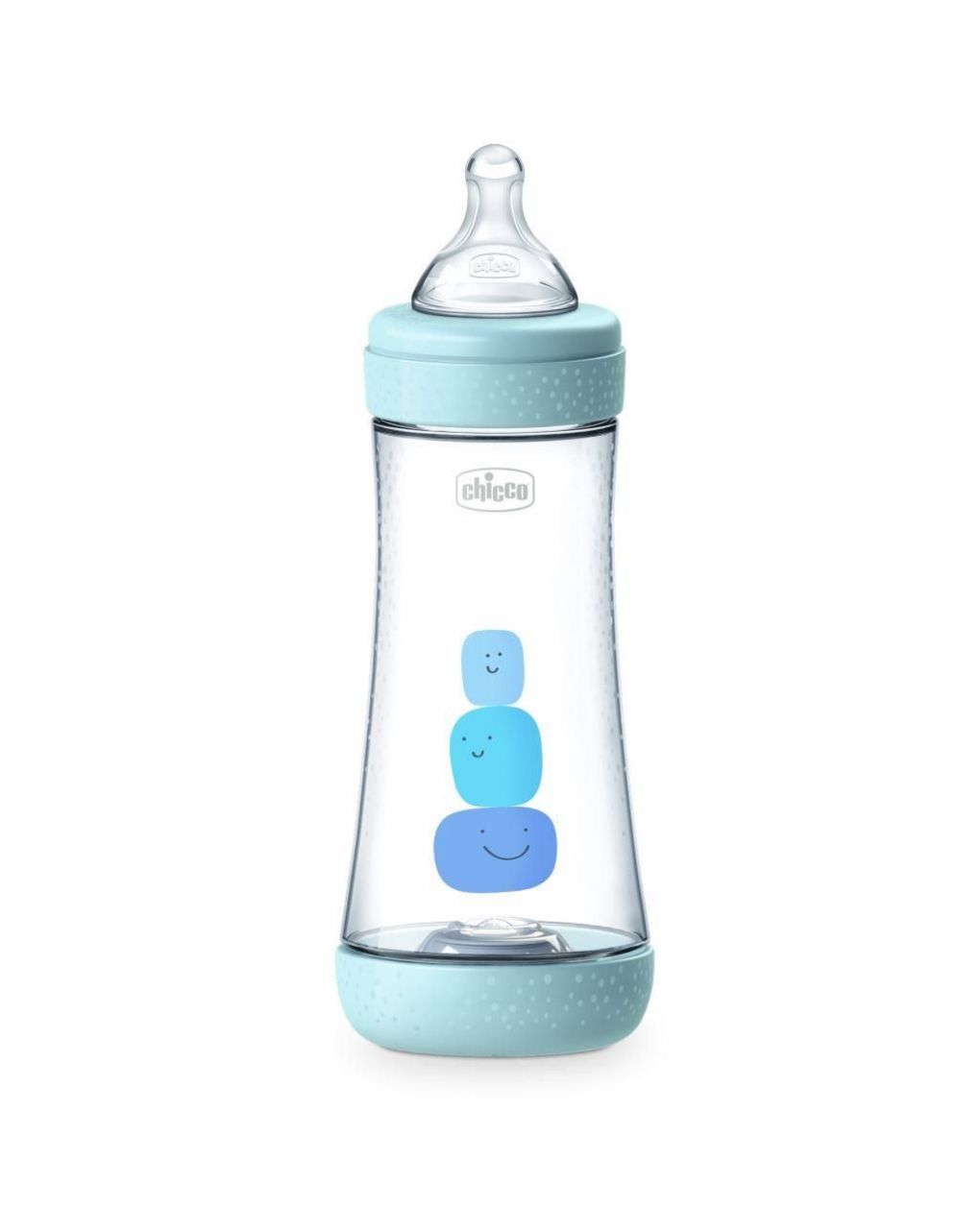 Chicco mπιμπερό πλαστικό perfect 5 300 ml - γρήγορη ροή – σιέλ  4 μηνών+ - Chicco