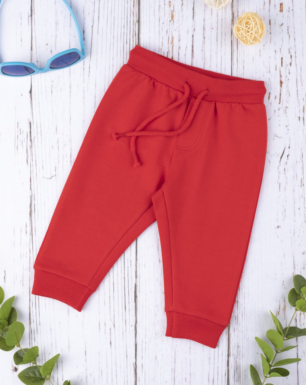 παντελόνι φόρμας κόκκινο για αγόρι - Prénatal