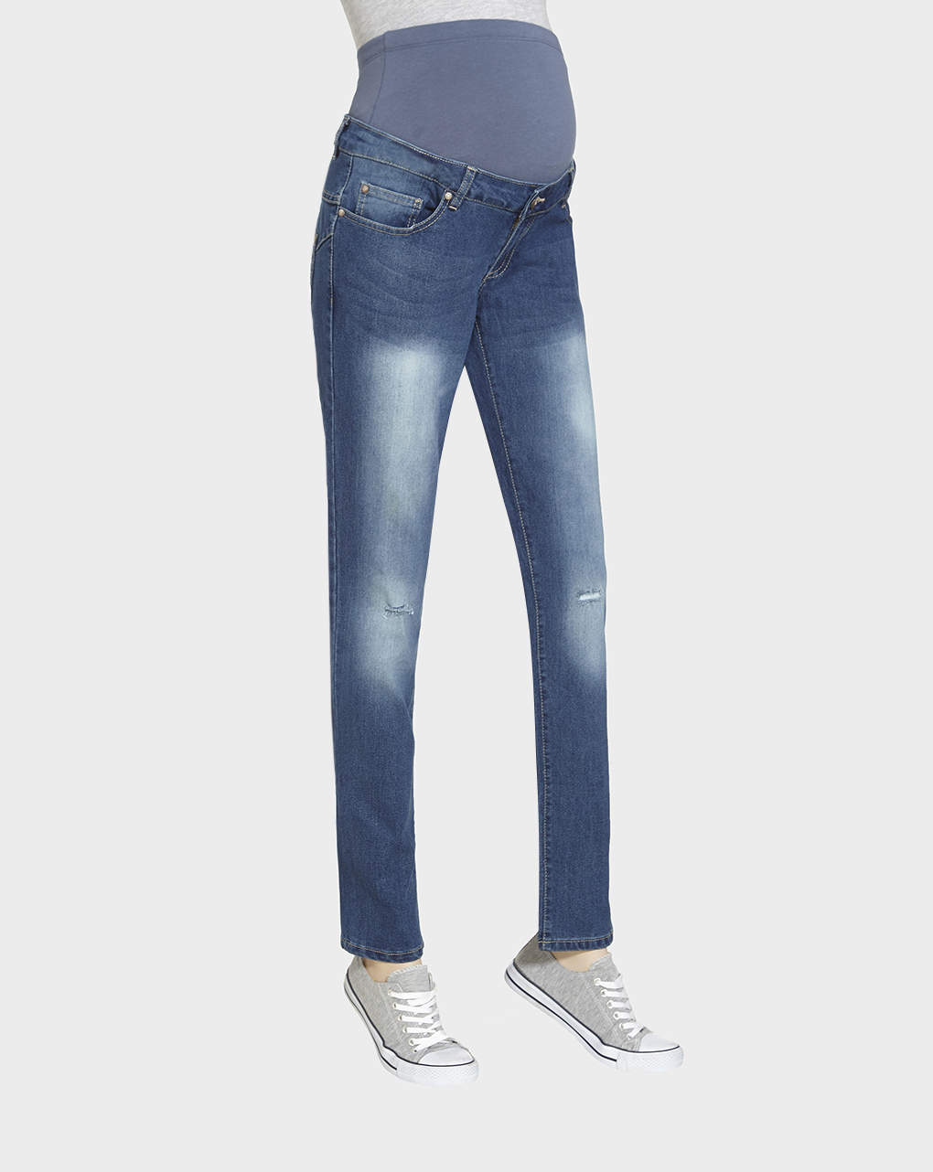 γυναικείο παντελόνι denim slim bottom up - Prénatal