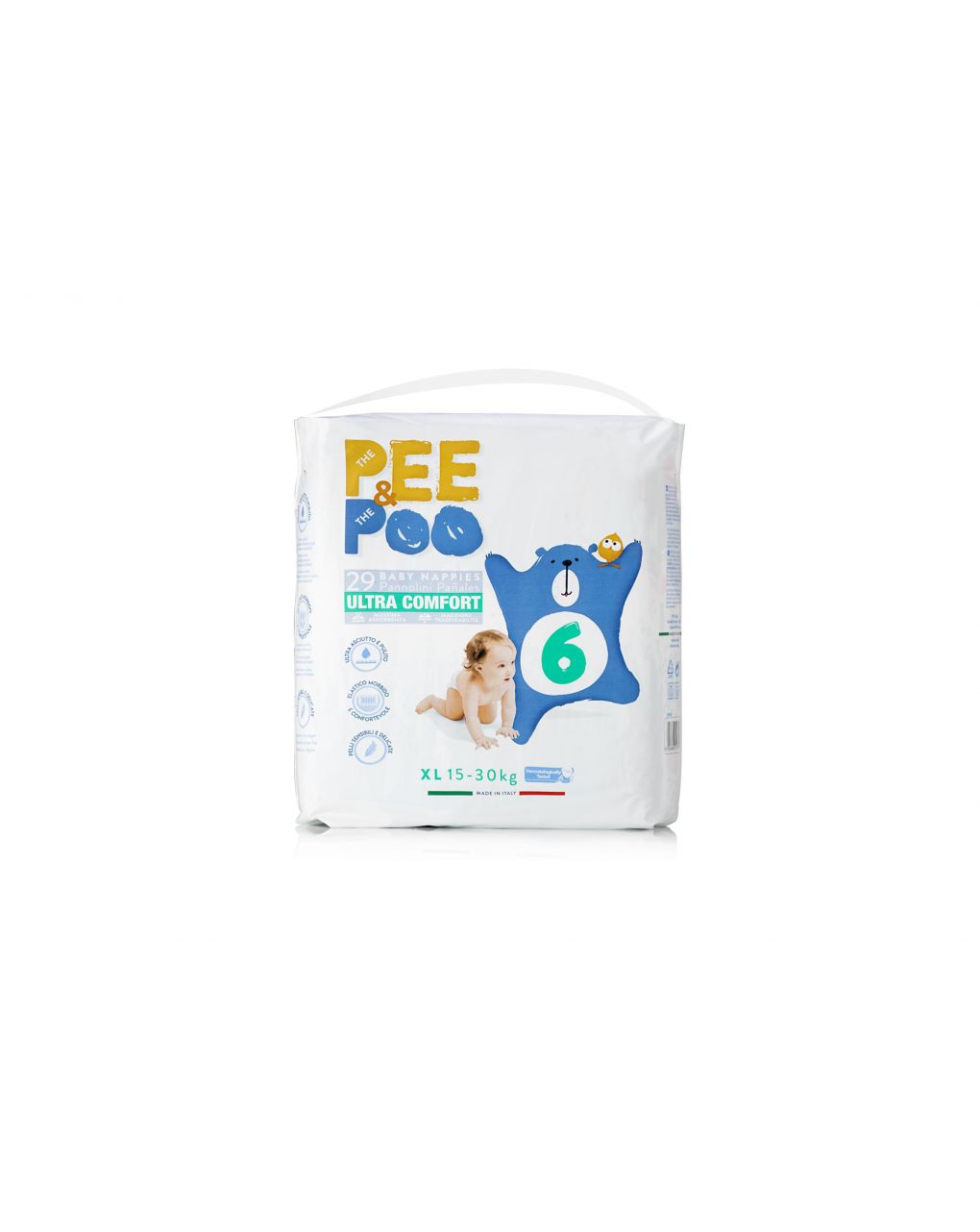 Pee&poo – πάνες μέγεθος xl 29 τμχ