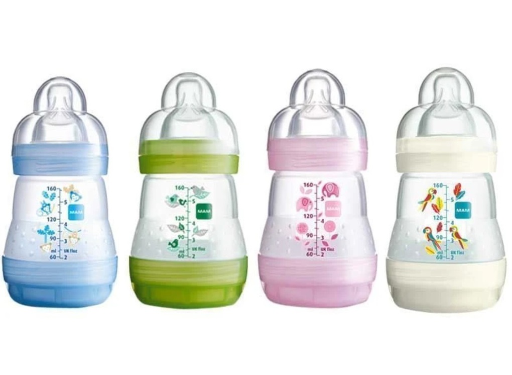 Mam μπιμπερό easy start anti-colic με θηλή σιλικόνης 160ml 0+ - Mam