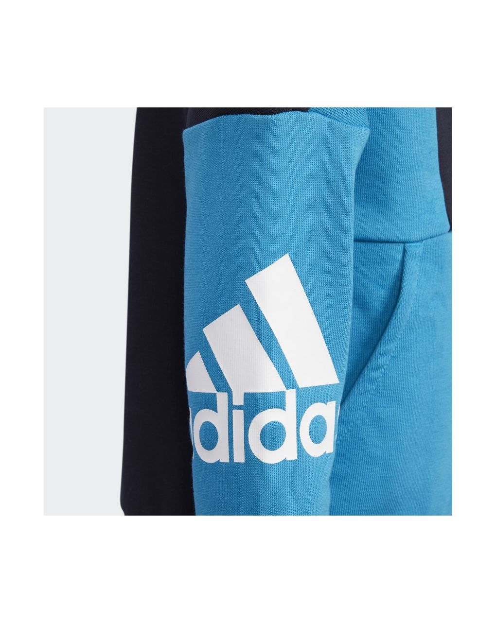 Adidas ζακέτα φόρμας aeroready badge of sport μπλε για αγόρι h40258 - Adidas