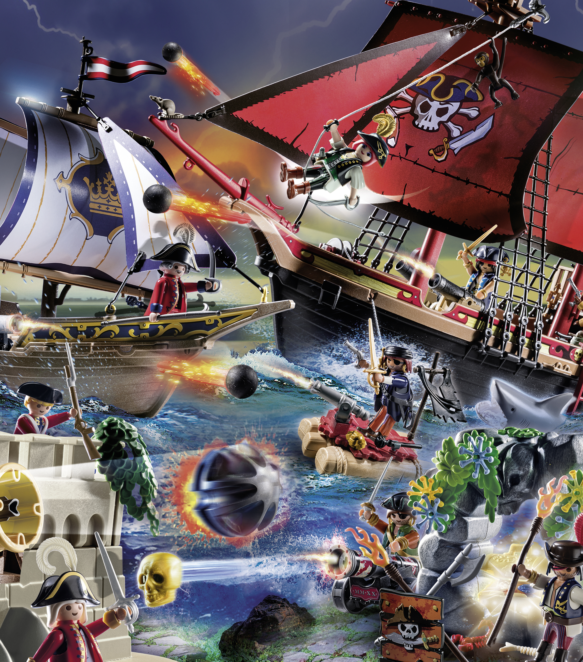 Playmobil pirates μικρό οχυρό λιμενοφυλάκων 70413 - Playmobil, Playmobil Pirates