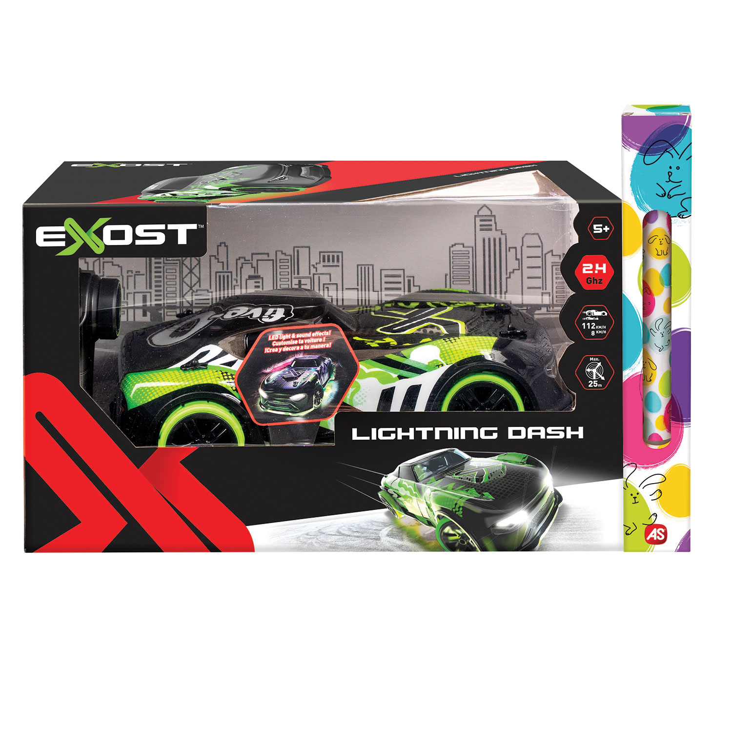 λαμπάδα exost lightning dash τηλεκατευθυνόμενο αυτοκίνητο 7530-20630 - Exost