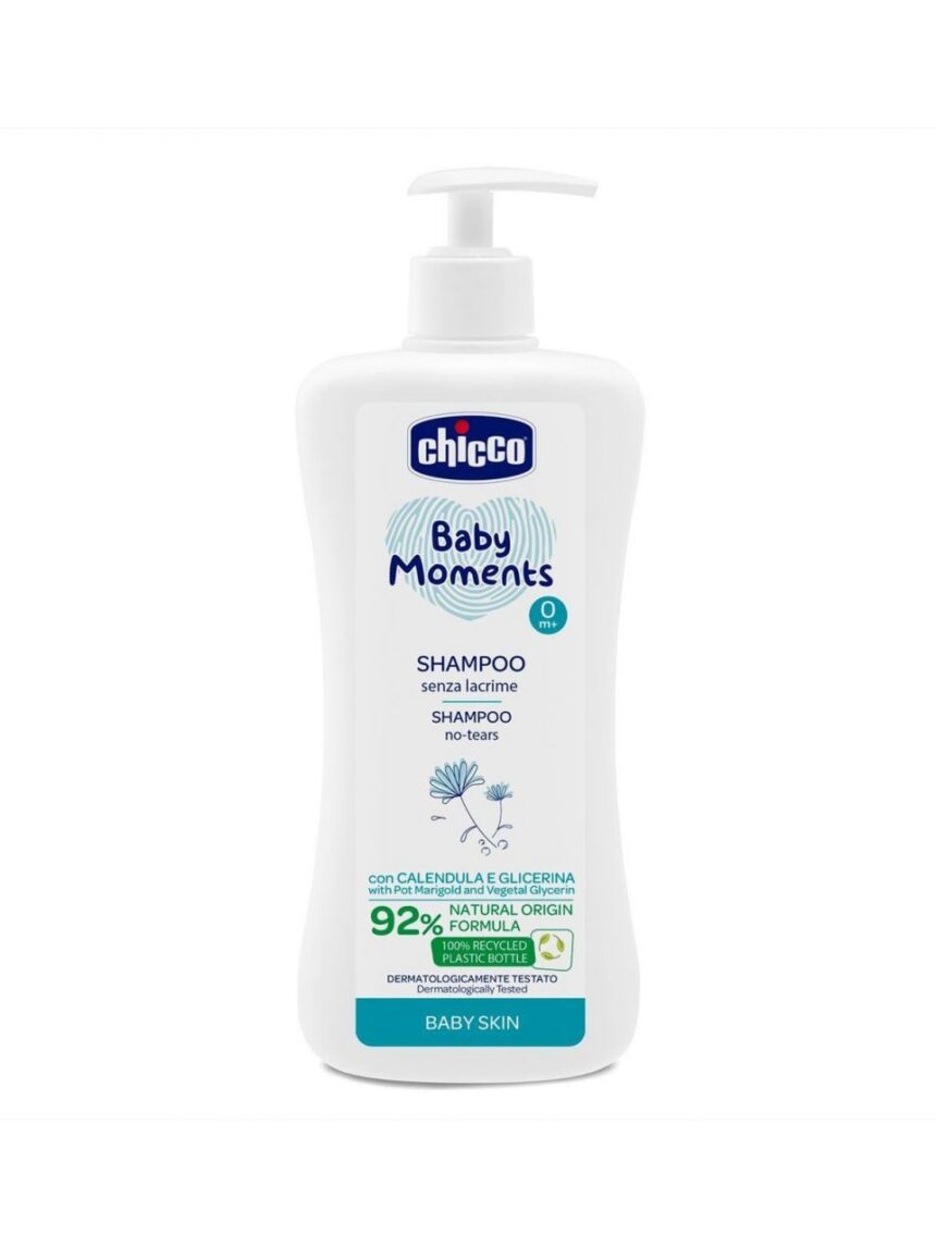 Chicco σαμπουάν new baby moments 500ml - Chicco