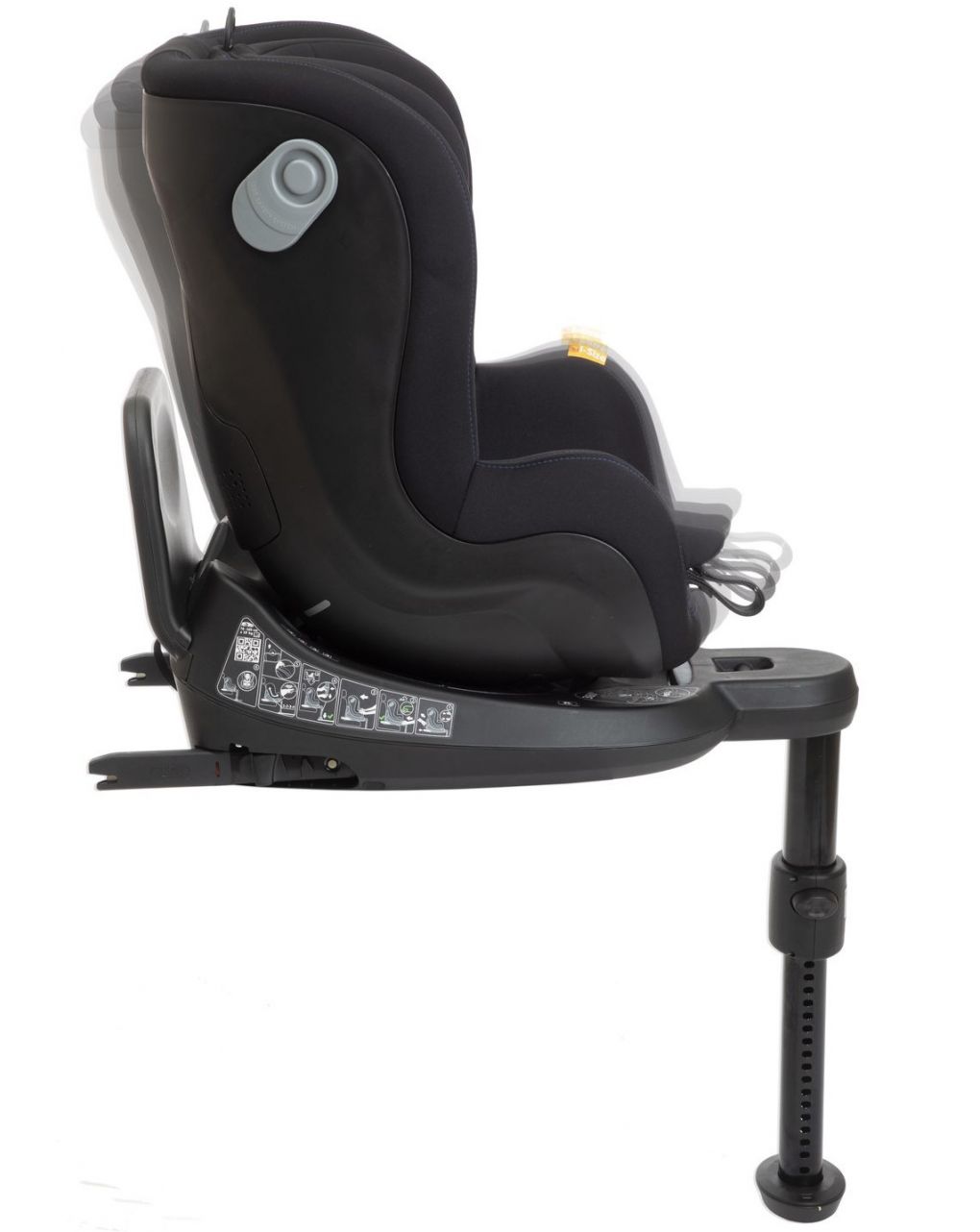 Chicco κάθισμα αυτοκινήτου seat2fit i-size air black (45-105 cm) - Chicco