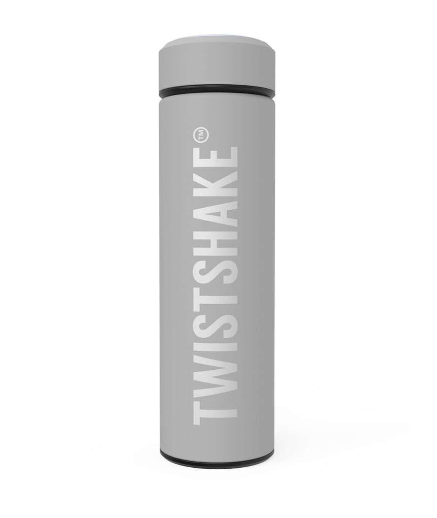 Twistshake θερμός ζεστού κρύου 420ml pastel grey - Twistshake