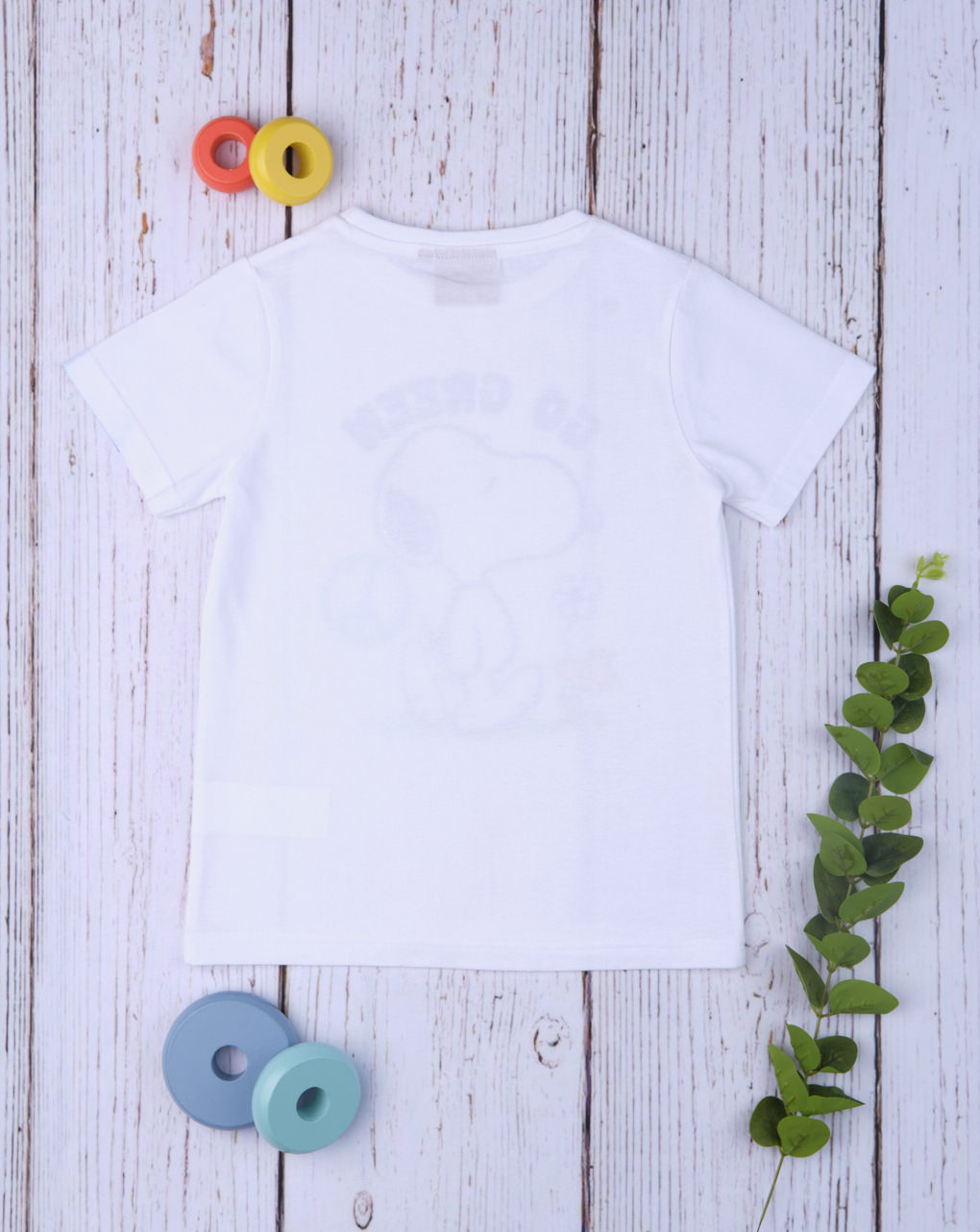 T-shirt λευκό snoopy για αγόρι - Prénatal