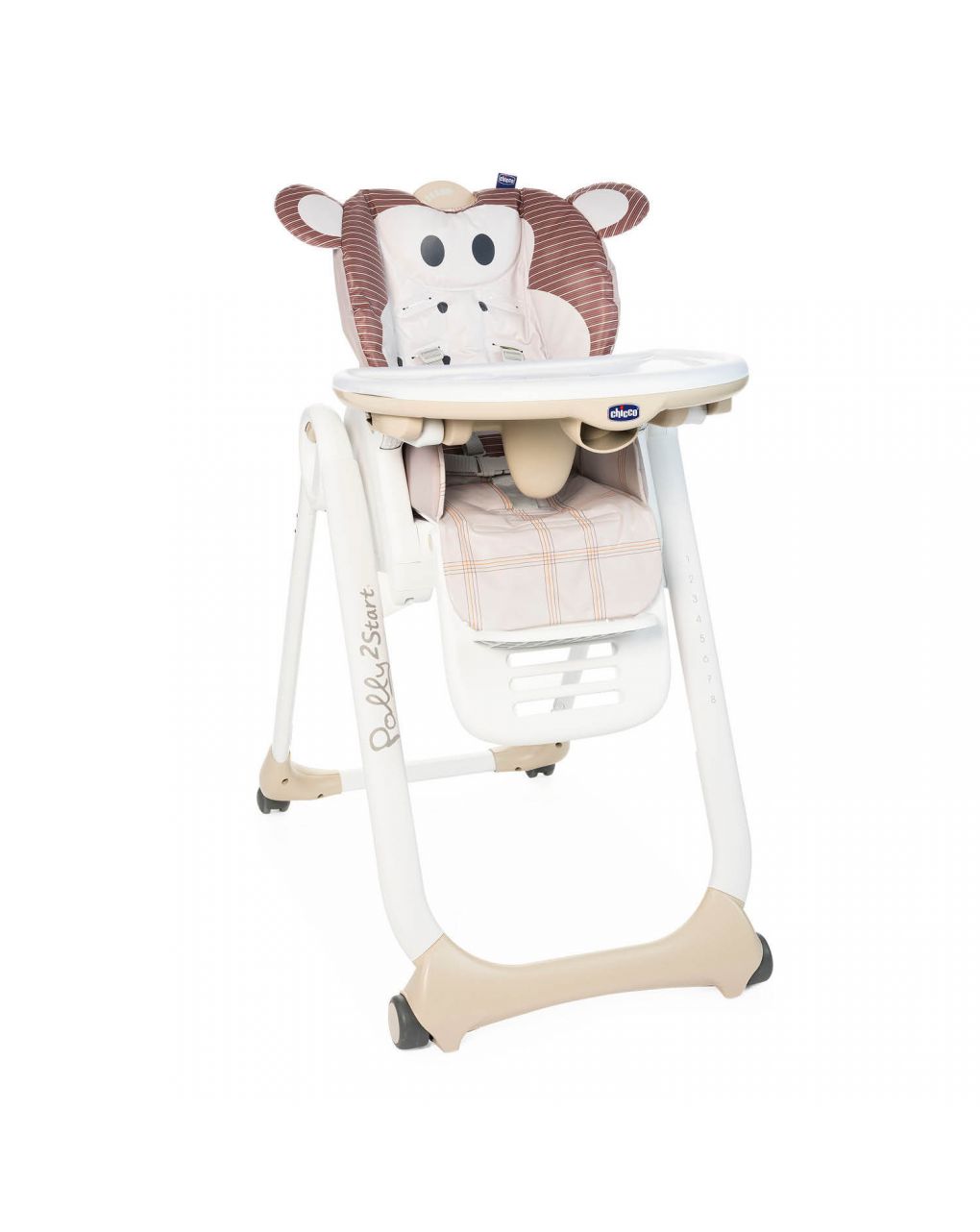 Chicco κάθισμα φαγητού polly 2 start monkey - Chicco